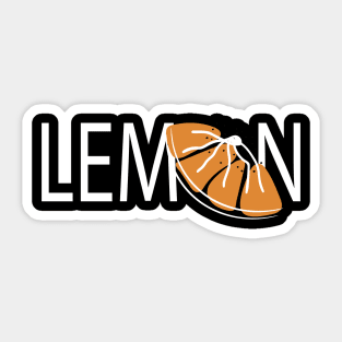 LEMON Sticker